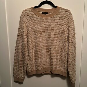 St. John knit crewneck sweater.